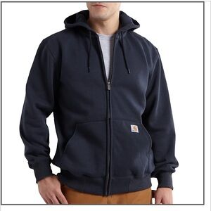Carhartt Dark Blue Full-Zip Hoodie